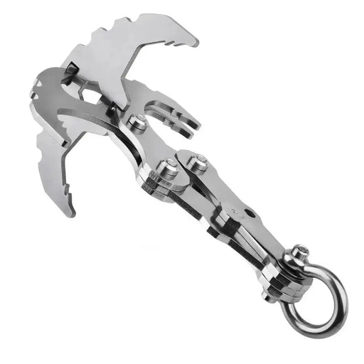 Folding Stainless Steel Grappling Hook – Outdoor Survival Tool by Habicare