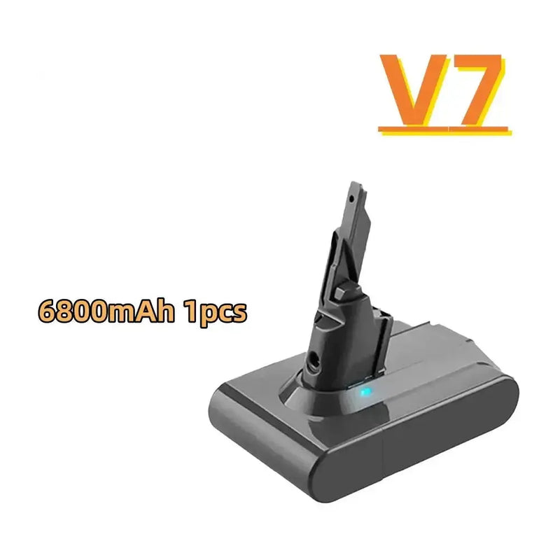 21.6V Replacement Battery & Charger for V6–V8 A/B Type Vacuum Cleaners by Habicare