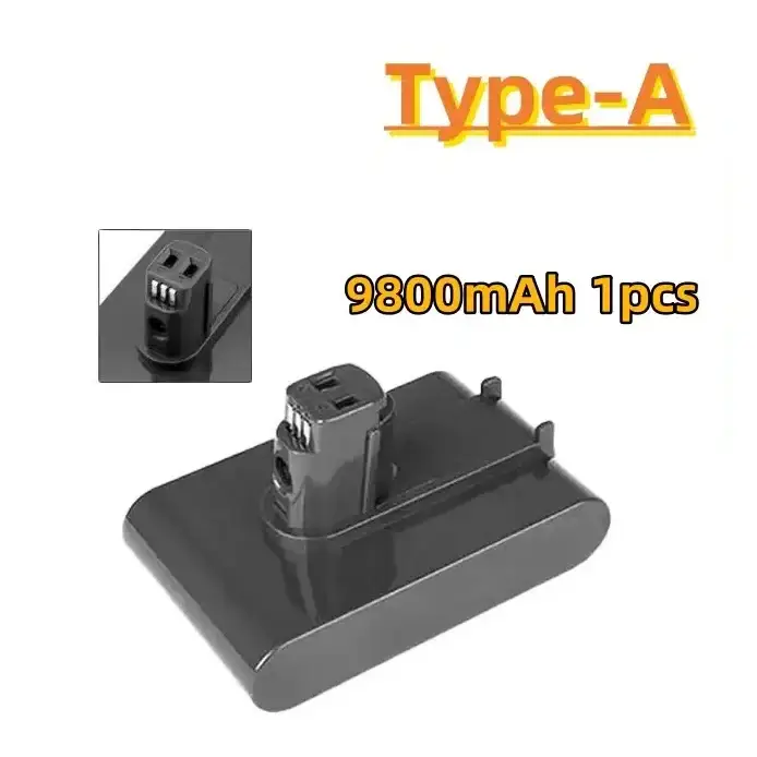 21.6V Replacement Battery & Charger for V6–V8 A/B Type Vacuum Cleaners by Habicare