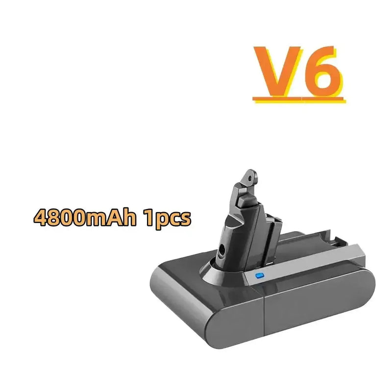 21.6V Replacement Battery & Charger for V6–V8 A/B Type Vacuum Cleaners by Habicare