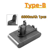 21.6V Replacement Battery & Charger for V6–V8 A/B Type Vacuum Cleaners by Habicare