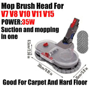 Brush & Filter Replacement Kit for V6–V15 DC Series Vacuum Cleaners by Habicare