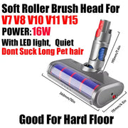 Brush & Filter Replacement Kit for V6–V15 DC Series Vacuum Cleaners by Habicare