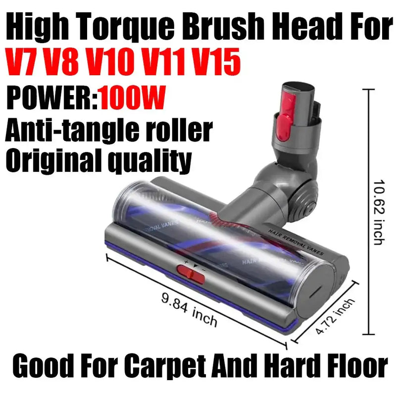 Brush & Filter Replacement Kit for V6–V15 DC Series Vacuum Cleaners by Habicare