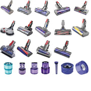 Brush & Filter Replacement Kit for V6–V15 DC Series Vacuum Cleaners by Habicare