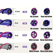 Soft Plush Brush Roller Replacement for V6 V8 V10 V11 Cordless Vacuum Cleaners by Habicare
