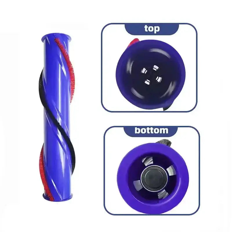Soft Plush Brush Roller Replacement for V6 V8 V10 V11 Cordless Vacuum Cleaners by Habicare