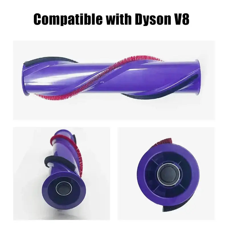 Soft Plush Brush Roller Replacement for V6 V8 V10 V11 Cordless Vacuum Cleaners by Habicare