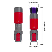 Flat Suction Nozzle & Extension Tube Accessory for V7–V15 Vacuum Cleaners by Habicare