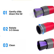 Flat Suction Nozzle & Extension Tube Accessory for V7–V15 Vacuum Cleaners by Habicare