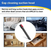 Flat Suction Nozzle & Extension Tube Accessory for V7–V15 Vacuum Cleaners by Habicare