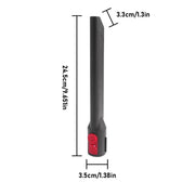 Flat Suction Nozzle & Extension Tube Accessory for V7–V15 Vacuum Cleaners by Habicare