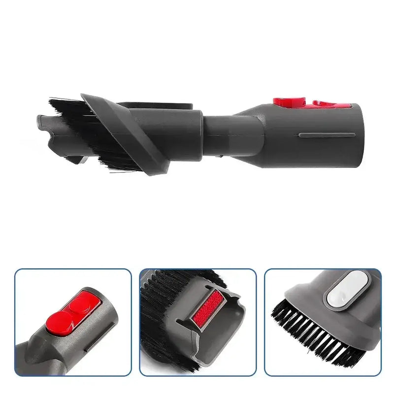 Flat Suction Nozzle & Extension Tube Accessory for V7–V15 Vacuum Cleaners by Habicare