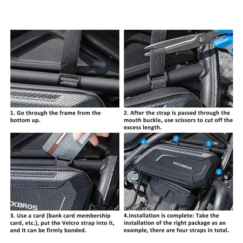 Waterproof Motorcycle Side Frame Bag for Honda Rebel CMX 250/300/500/1100 by Habicare