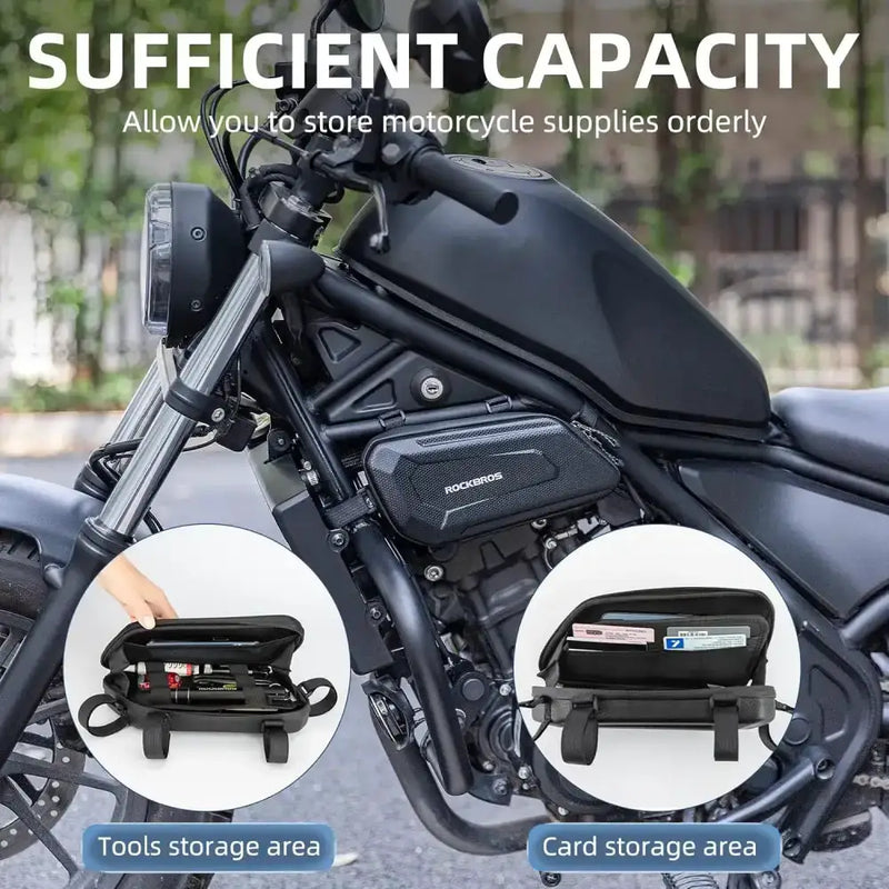 Waterproof Motorcycle Side Frame Bag for Honda Rebel CMX 250/300/500/1100 by Habicare