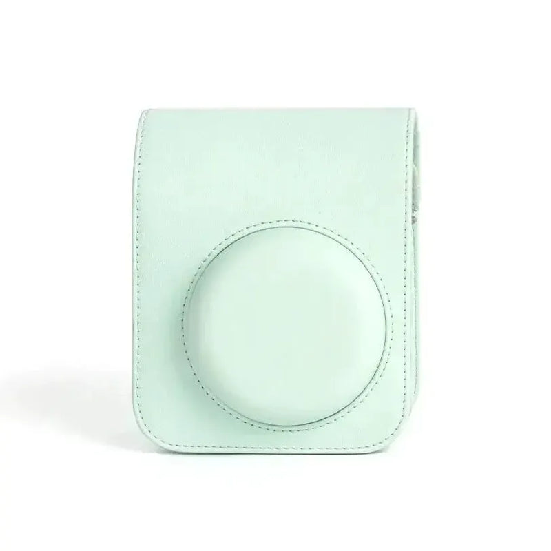 Habicare Instax Mini 12 PU Leather Protective Camera Case with Shoulder Strap Instax Mini 12 PU Leather Protective Camera Case with Shoulder Strap