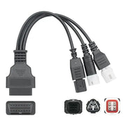 3-in-1 OBD2 Scanner & Battery Tester for Yamaha & Honda Vehicles by Habicare