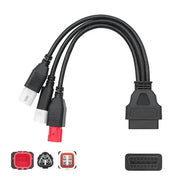 3-in-1 OBD2 Scanner & Battery Tester for Yamaha & Honda Vehicles by Habicare