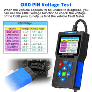 3-in-1 OBD2 Scanner & Battery Tester for Yamaha & Honda Vehicles by Habicare