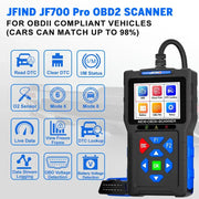 3-in-1 OBD2 Scanner & Battery Tester for Yamaha & Honda Vehicles by Habicare