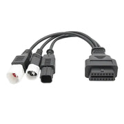3-in-1 OBD2 Scanner & Battery Tester for Yamaha & Honda Vehicles by Habicare