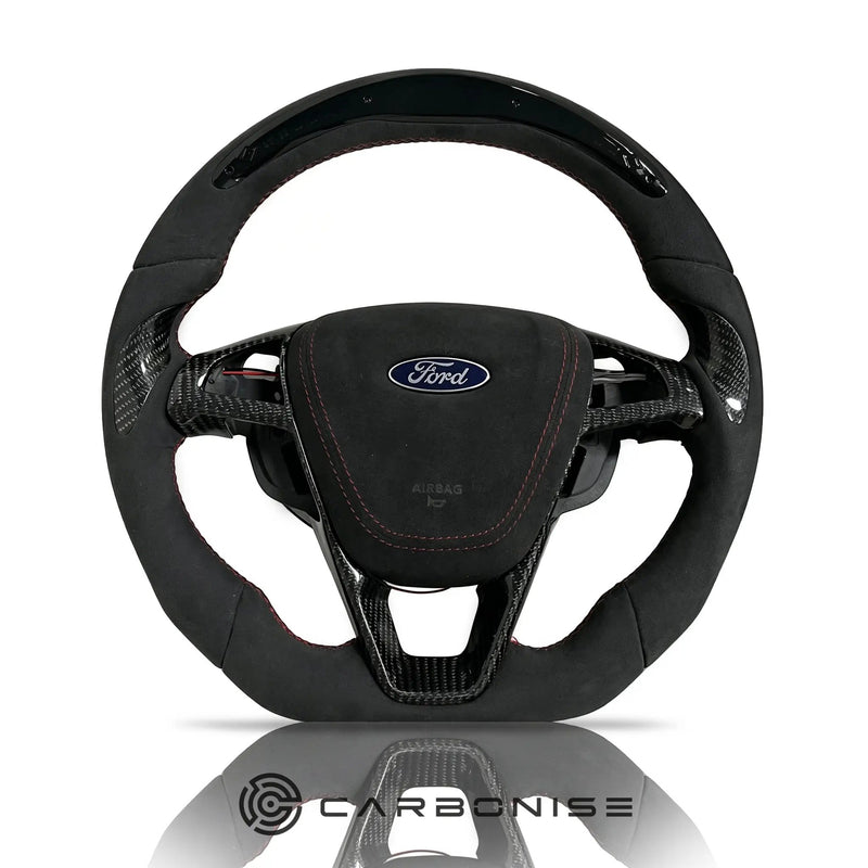 Ford Steering Wheel (Alcantara+Carbon Fiber) @2 by CARBONISE