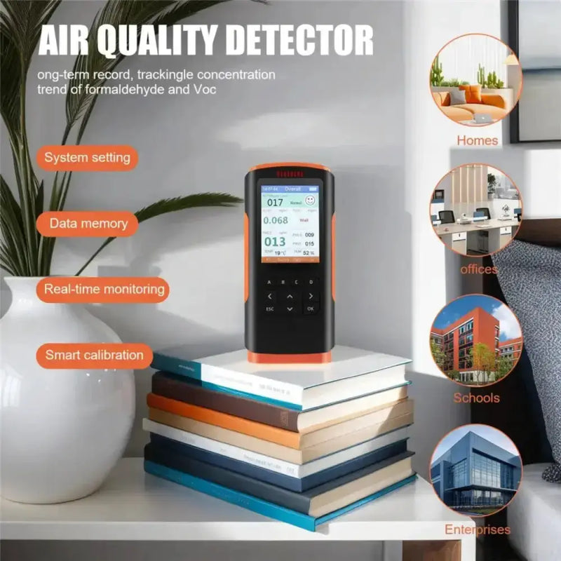 Air Quality Monitor & Formaldehyde Detector by Habicare