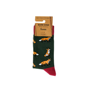 Barekind NZ Socks Save the Foxes Bamboo Socks Save the Foxes Bamboo Socks