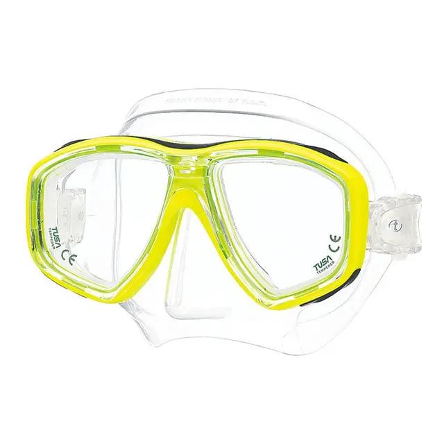 TUSA Freedom Ceos (M-212) diving mask including prescription lenses by NZ Diver