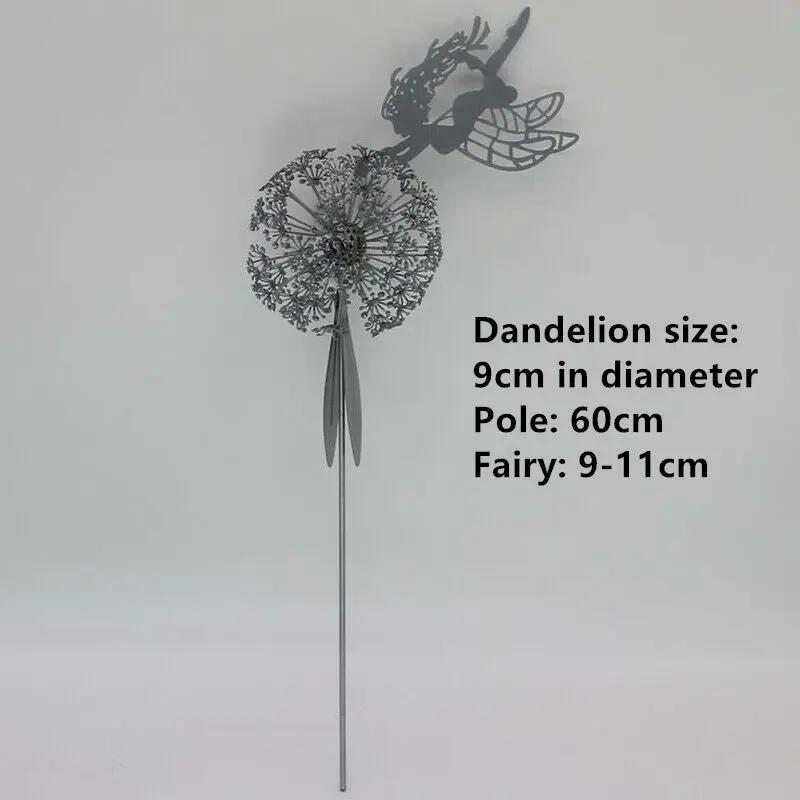 Dancing Fairy Metal Statue Garden Decoration Outdoor Pathway Decorative by salelink.co.nz