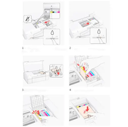 Compatible Brother LC233 C Cyan Ink Cartridge DCP-J562DW J480DW J880DW by salelink.co.nz