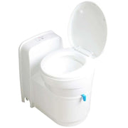 FREUCAMP Swivel Cassette Toilet complete with exterior door for easy handling and maximum load of 125kg.