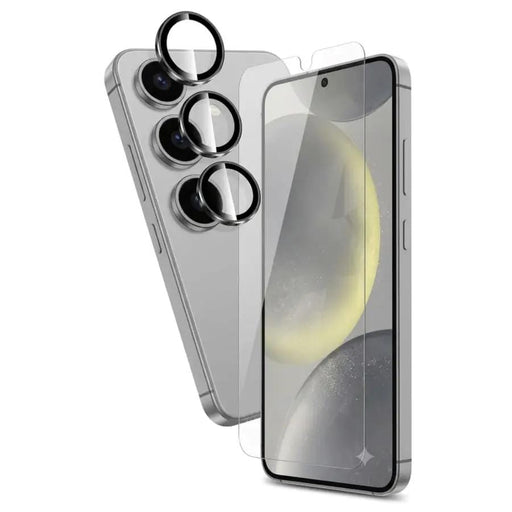 9eight5 Screen protector Front and Camera screen protector for Samsung Galaxy S24 Front and Camera screen protector for Samsung Galaxy S24
