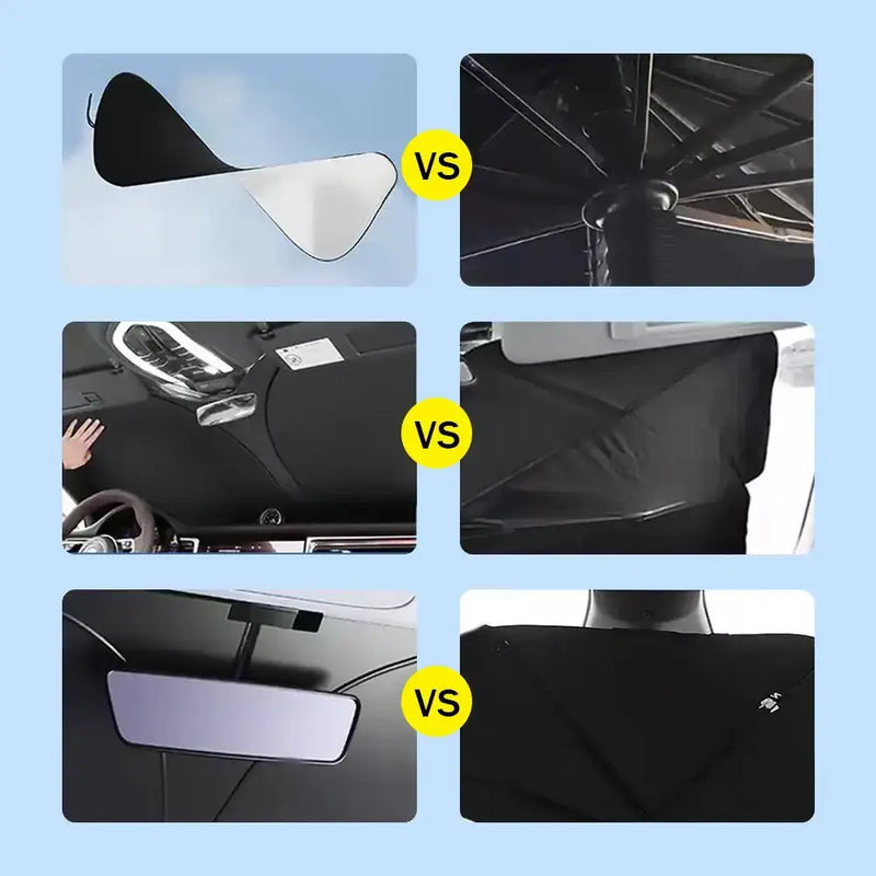Front Windshield Sunshade Cover by Habicare