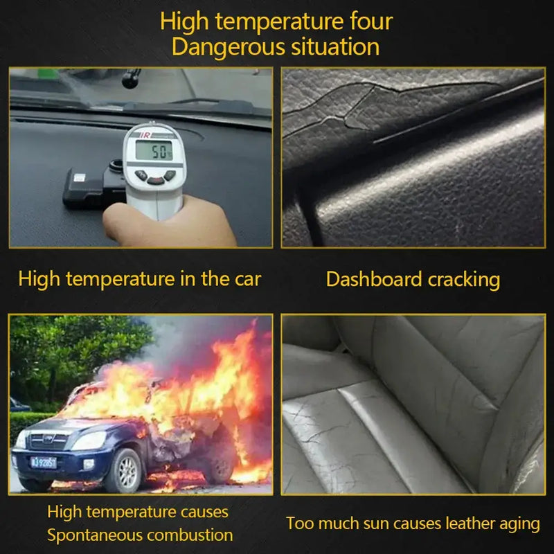 Front Windshield Sunshade Cover by Habicare