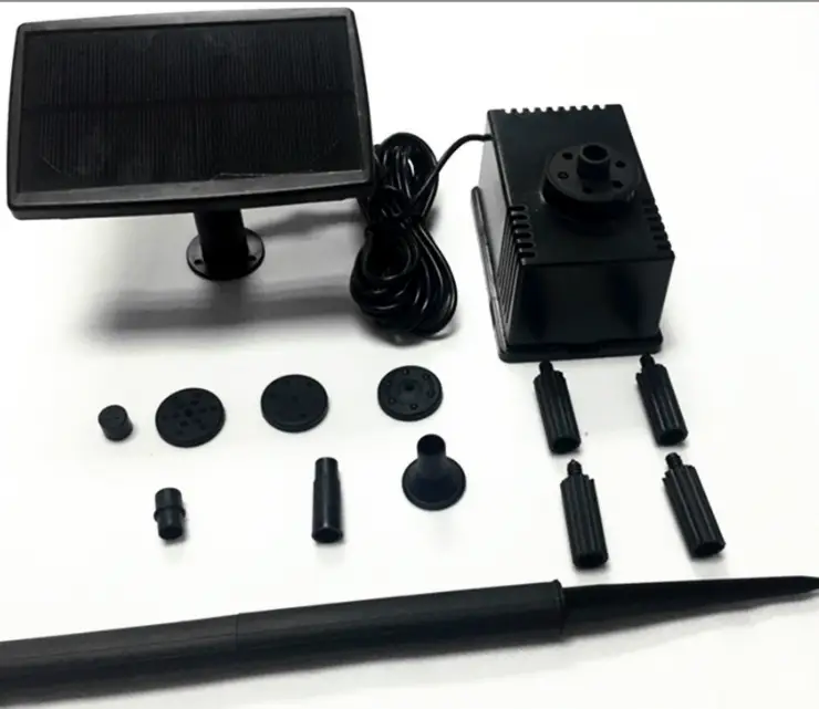 Solar Powered Water Pump Pond Garden Submersible Fountains by salelink.co.nz