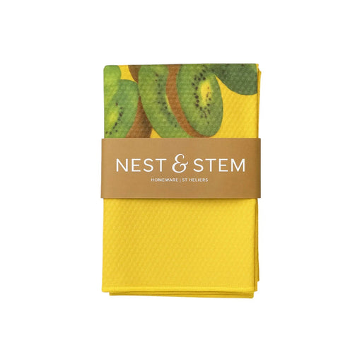 Frankly Cotton Set of 3 Fruit Print Waffle Weave Tea Towel 50 x 70cm by Nest & Stem Homewares