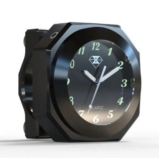 Handlebar Luminous Dial Motorcycle Clock for Dirt Bike Motocross by salelink.co.nz