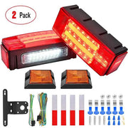2PCS LED Trailer Lights Kit for 12V Trailer Boat Camper RV Trucks Snowmobile by salelink.co.nz