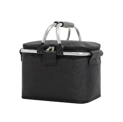 13L Cooler Bag Folding Picnic Camping Bag Outdoor 28x23x20cm by salelink.co.nz
