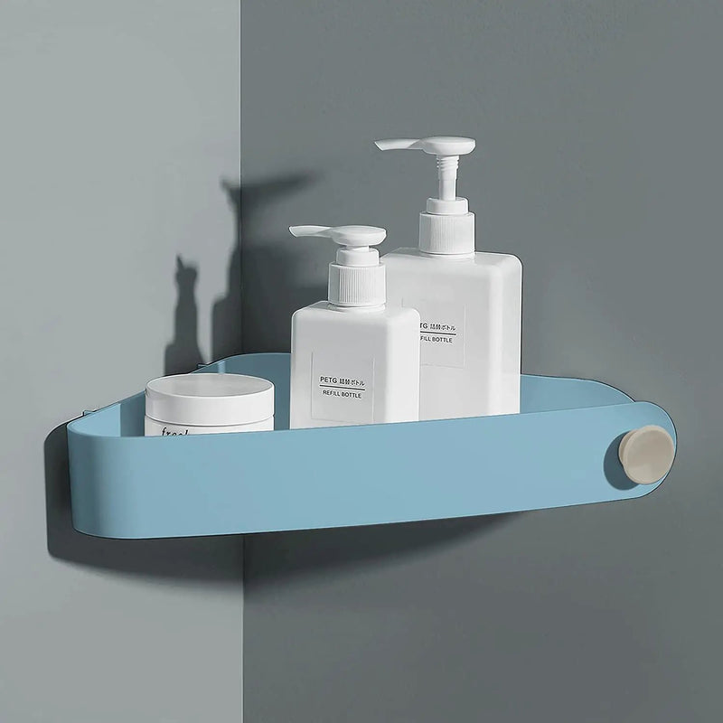 Corner Shower Caddy Bathroom Storage Shelf Holder Rack Adhesive by salelink.co.nz