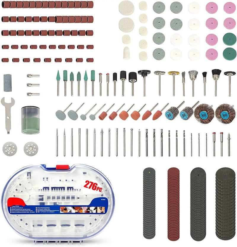 276Pcs Rotary Tool Accessories Kit Fits Dremel Rotary Tool by salelink.co.nz