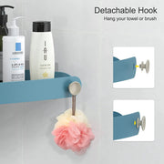 Corner Shower Caddy Bathroom Storage Shelf Holder Rack Adhesive by salelink.co.nz