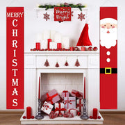 Merry Christmas Decoration Banner Home Outdoor Porch Sign for Xmas Holiday by salelink.co.nz