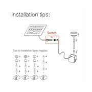 Solar Powered Water Pump Pond Garden Submersible Fountains by salelink.co.nz