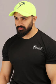 Baseball Cap Neon Yellow by Fuaark Nz