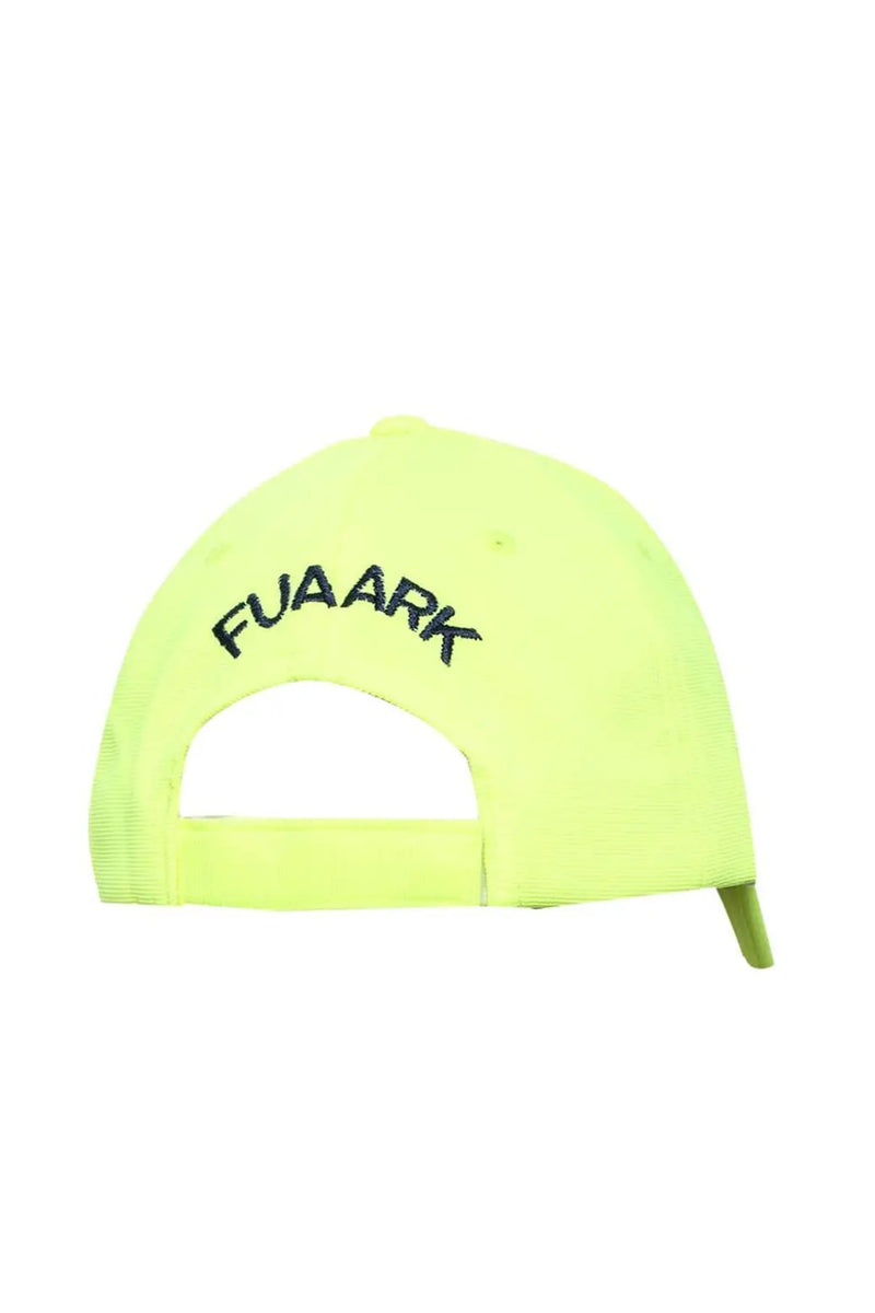 Baseball Cap Neon Yellow by Fuaark Nz