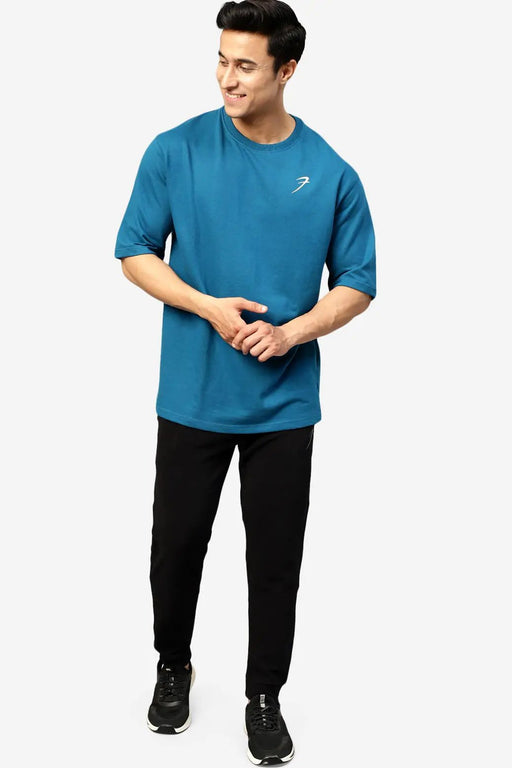 Classic Oversized T-shirt Teal by Fuaark Nz
