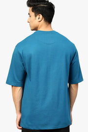 Classic Oversized T-shirt Teal by Fuaark Nz