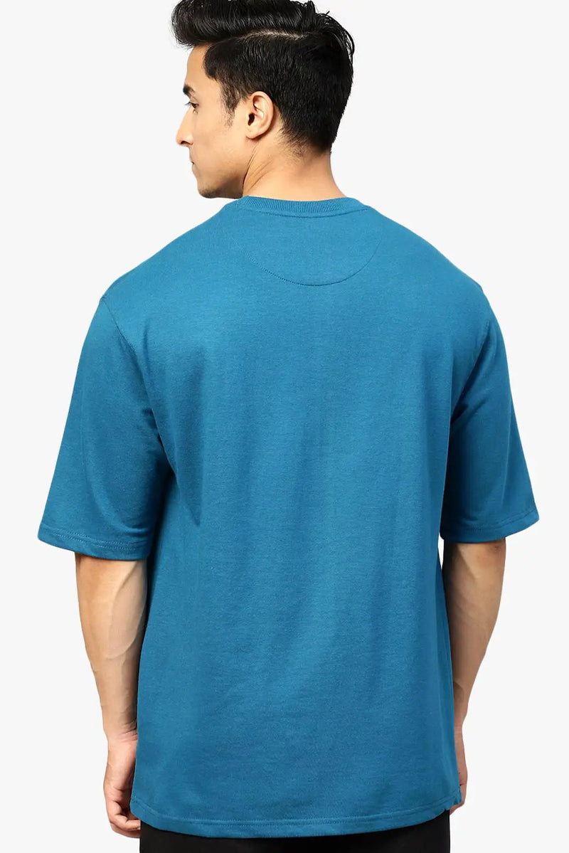 Classic Oversized T-shirt Teal by Fuaark Nz